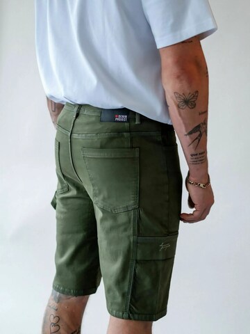 Denim Project Regular Broek ' DPFlap ' in Groen