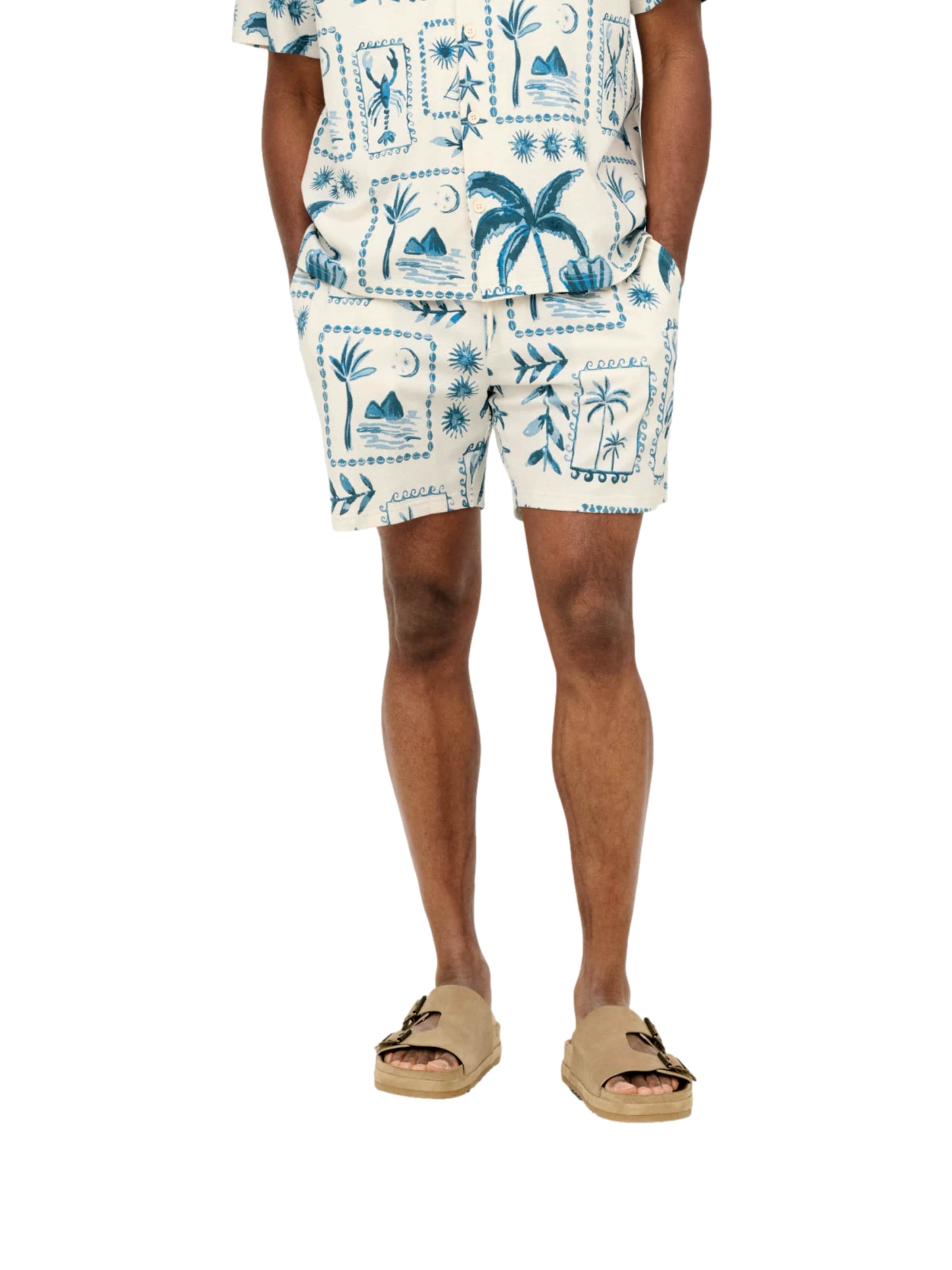 regular Pantaloni 'Piero RLX' di Only & Sons in bianco