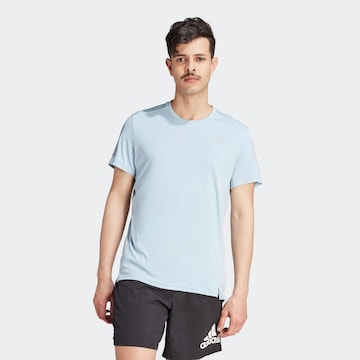 ADIDAS SPORTSWEAR Performance Shirt 'Own The Run' in Blue: front