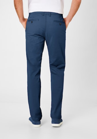 REDPOINT Slimfit Chinohose 'Odessa Relax' in Blau
