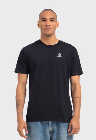 Oldskull Shirt 'Asian Geisha Flip' in Zwart: voorkant