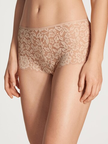 CALIDA Panty 'Natural Comfort Lace' in Beige
