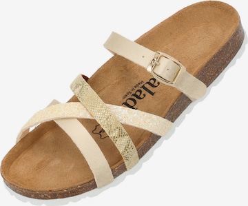 Palado Mules 'Cruisi' in Beige: front