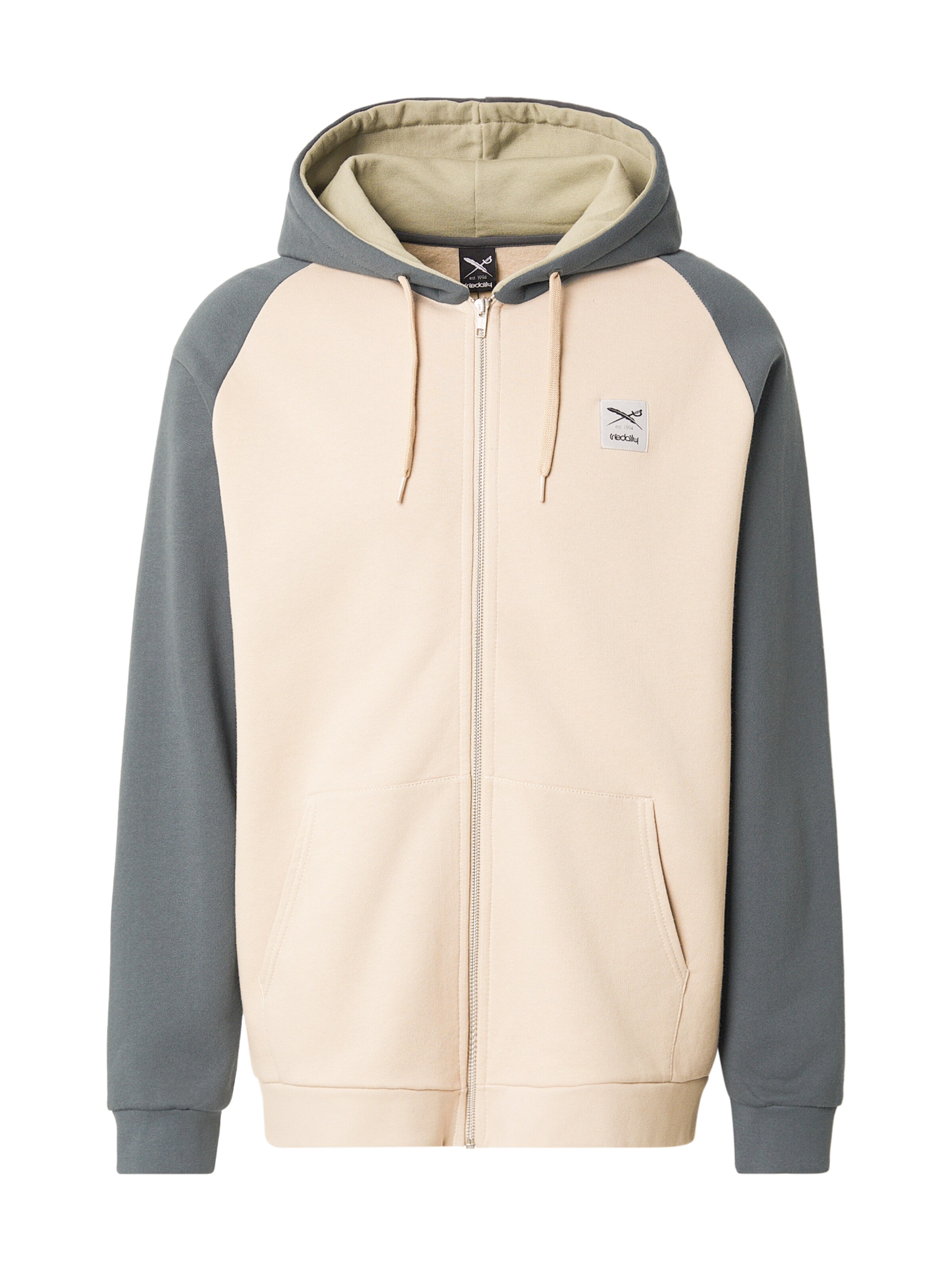 Iriedaily Tréning dzseki 'De College 2' - bézs: elől