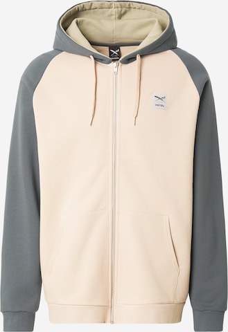 Iriedaily Sweatjacka 'De College 2' i beige: framsida