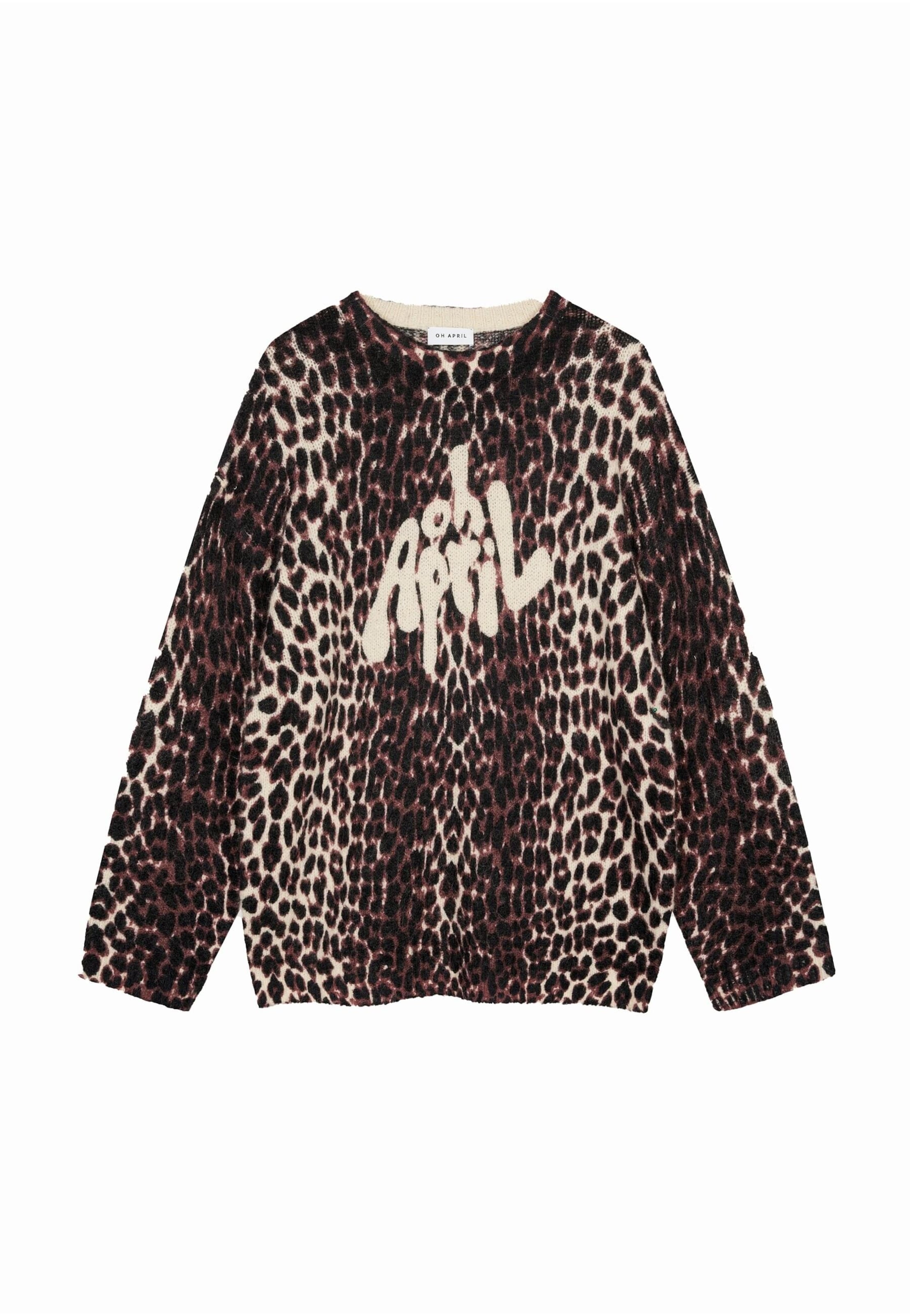 OH APRIL Pullover 'Moani' in Schwarz: Vorderseite