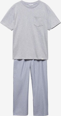 MANGO TEEN Pajamas 'Everest' in Grey: front