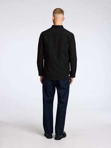 SELECTED HOMME Regular fit Button Up Shirt in Black