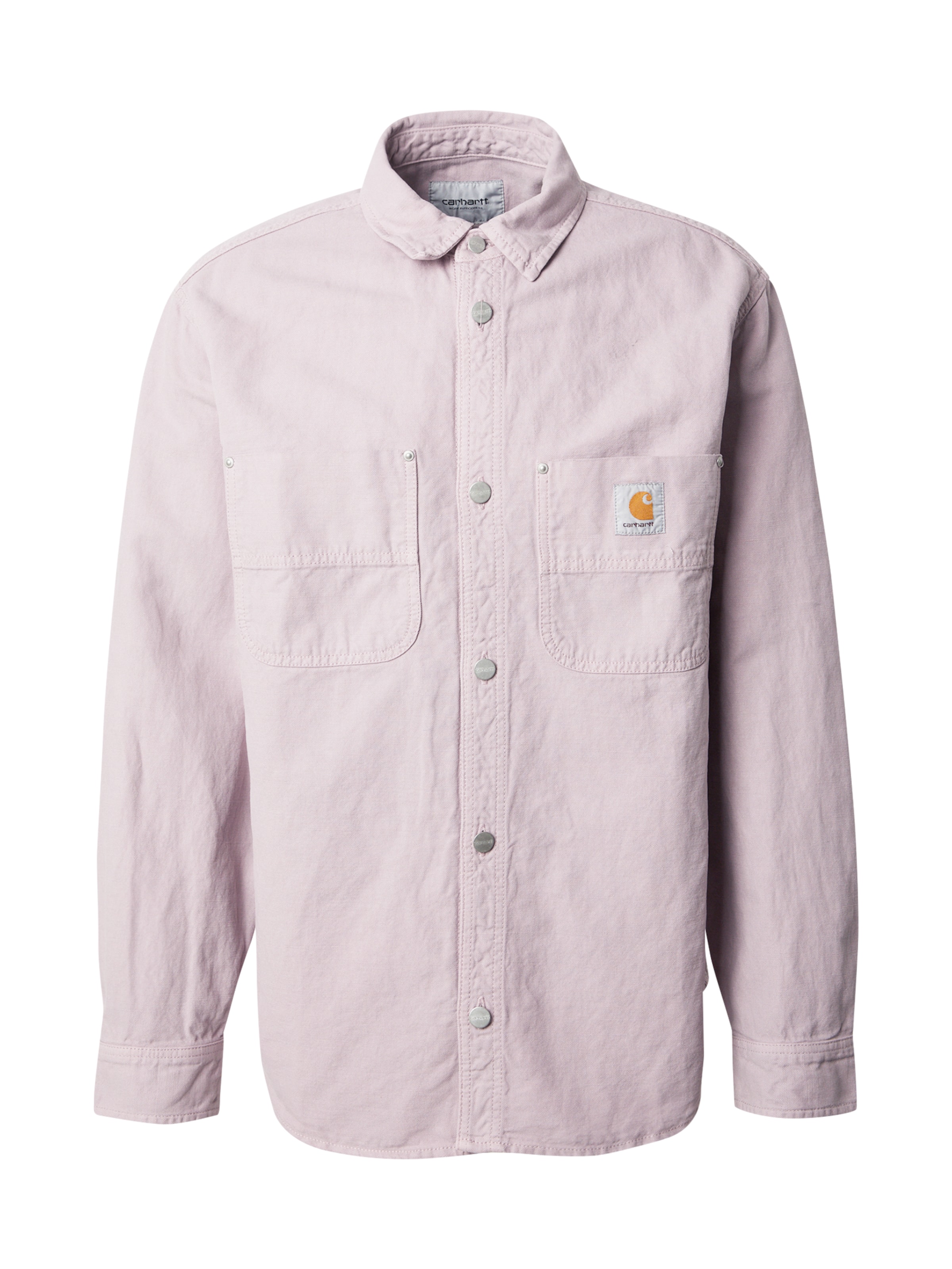 Carhartt WIP Comfort fit Button Up Shirt 'Walter' in Pink: front