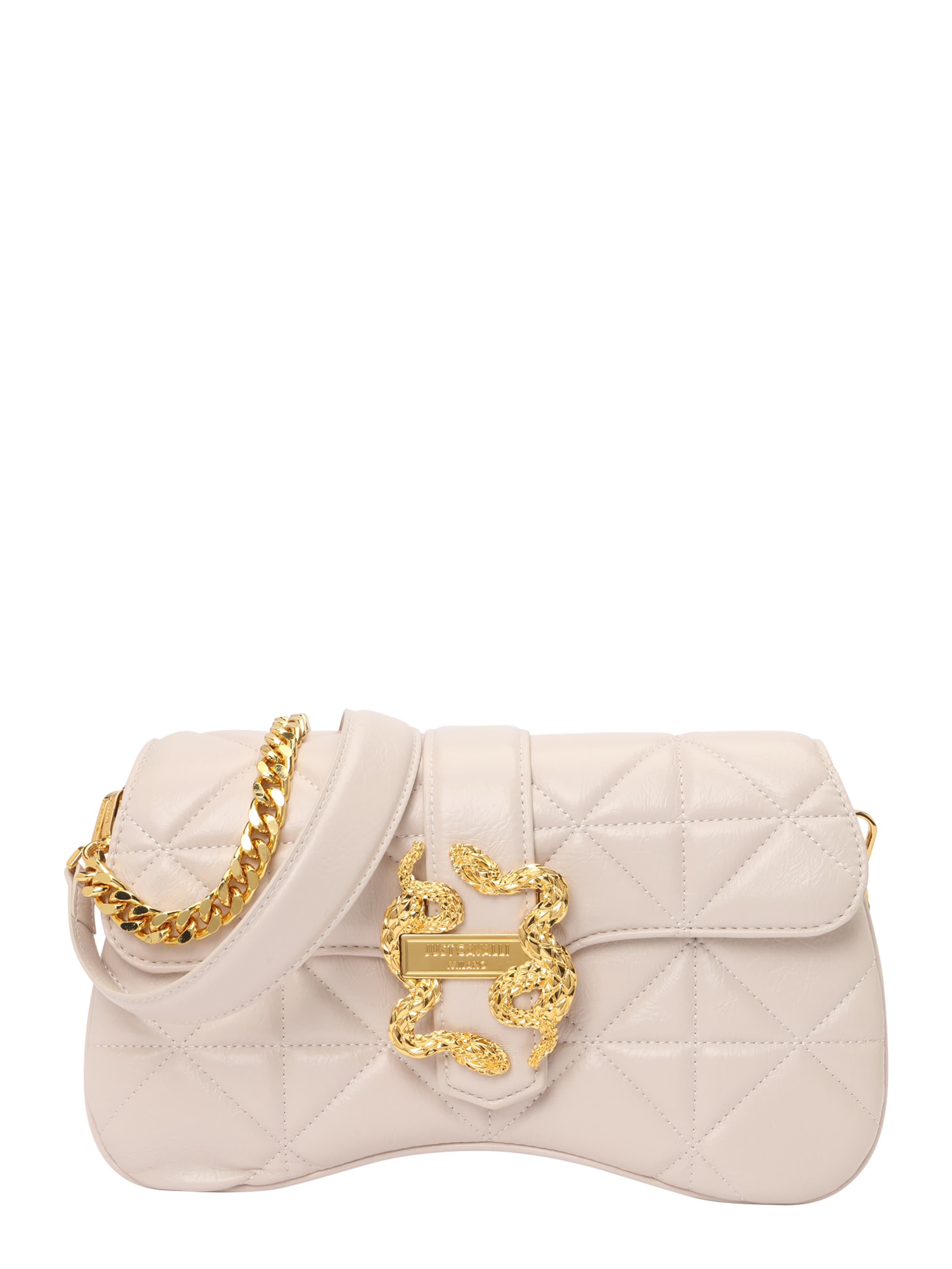 Just Cavalli Taška přes rameno – béžová: přední strana