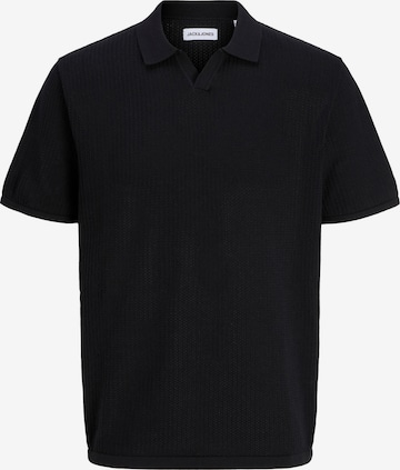 JACK & JONES - Camiseta en negro: frente