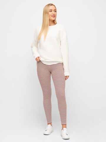 basic apparel Slimfit Leggings 'Ludmilla' in Weiß