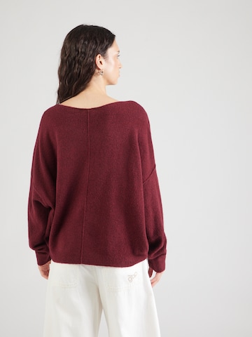 Pull-over 'DAMSVILLE' AMERICAN VINTAGE en rouge