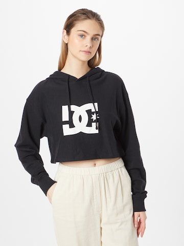 DC Shoes Sweatshirt in Black: front