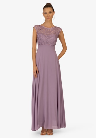 Robe de soirée Kraimod en violet : devant