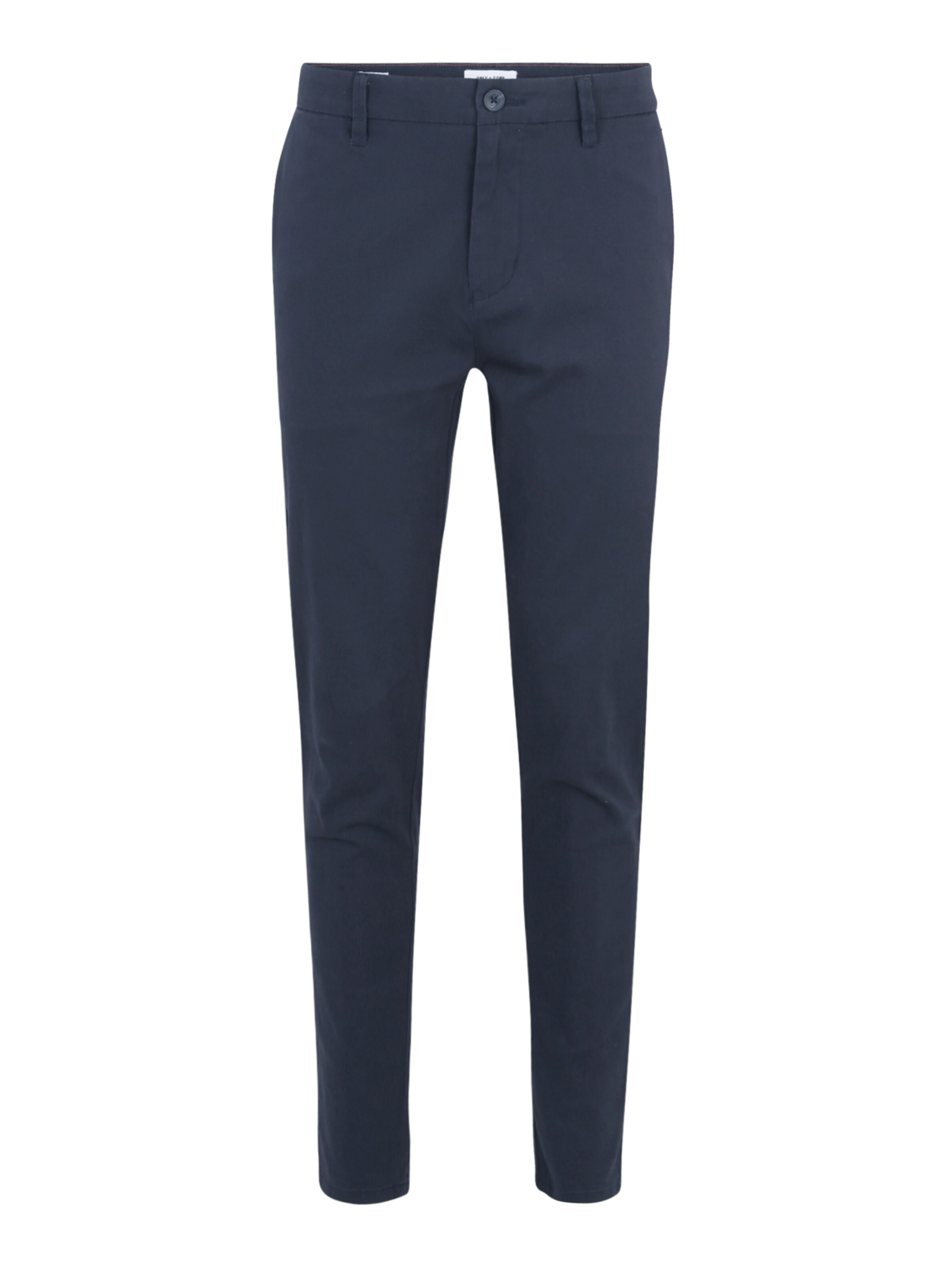Coupe slim Pantalon chino 'ONSNICKY' Only & Sons en bleu : devant