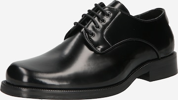 Tiger of Sweden Lace-Up Shoes in Black: front
