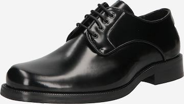 Tiger of Sweden - Sapato com atacadores em preto: frente