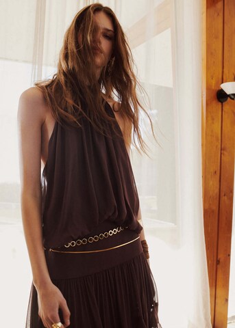 MANGO Kleid 'Glacier' in Braun