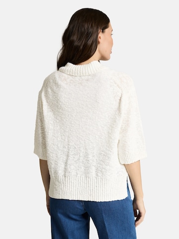 TOM TAILOR Gebreid vest in Wit