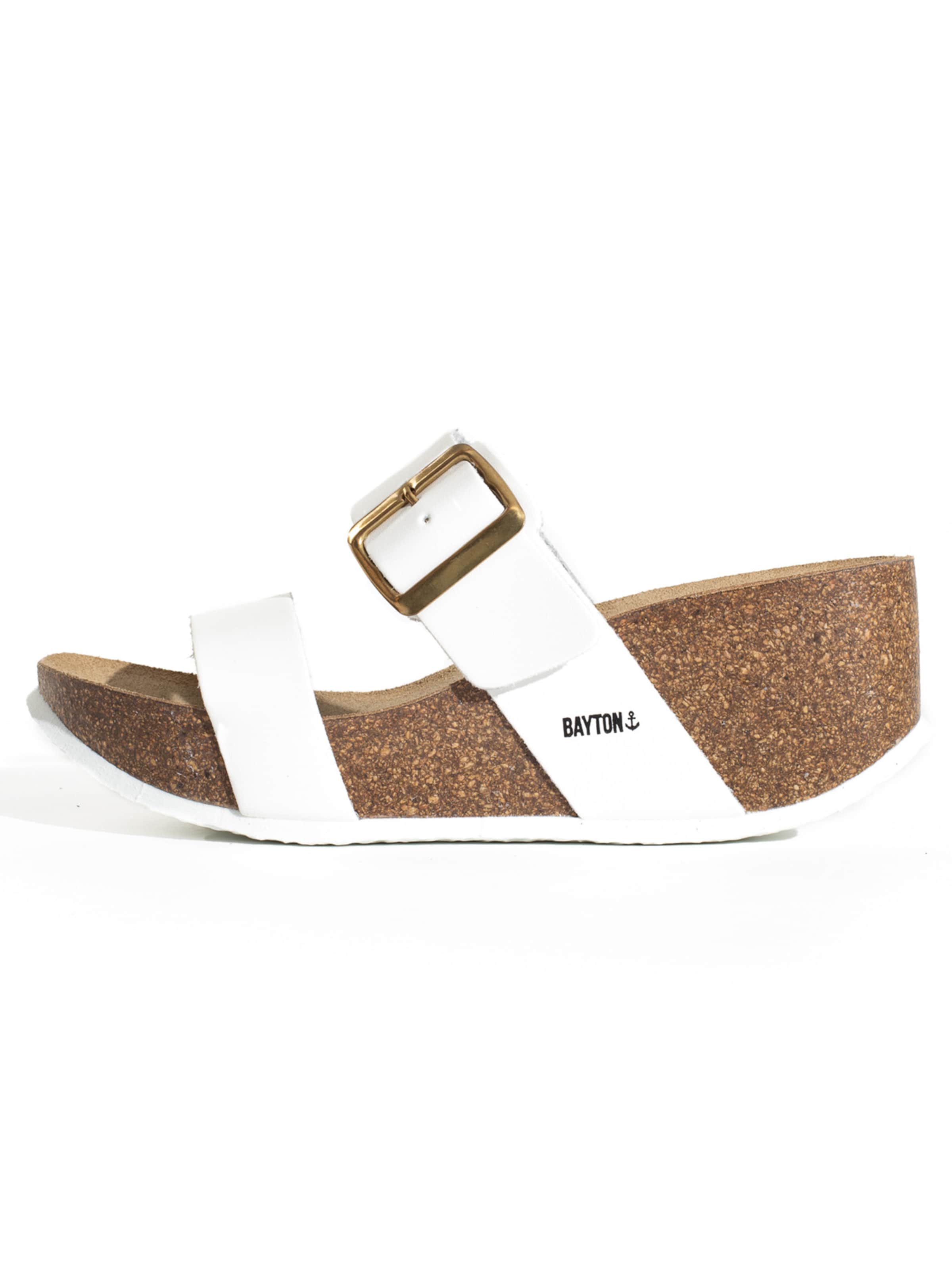 Bayton Šľapky 'Newcastle' - Biela: predná strana