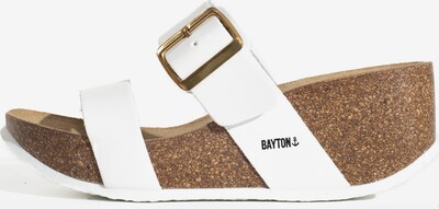 Bayton Pantolette 'Newcastle' in weiß, Produktansicht