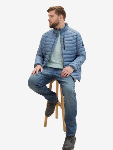 TOM TAILOR Men + Jacke in Blau