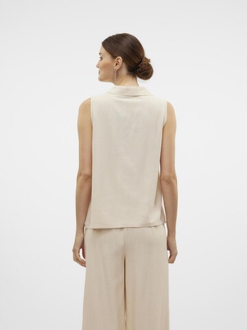 VERO MODA Bluse 'VMMymilo' i beige