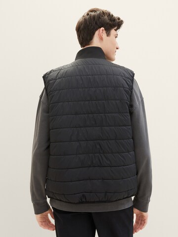 Gilet di TOM TAILOR DENIM in nero