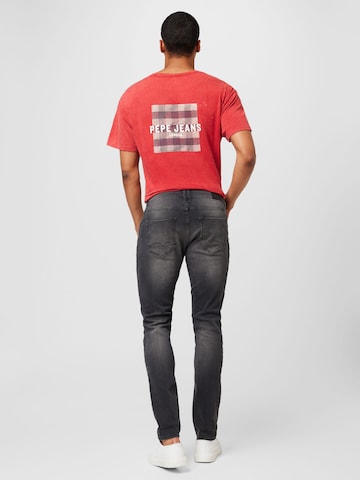 BLEND Slimfit Farkut värissä harmaa
