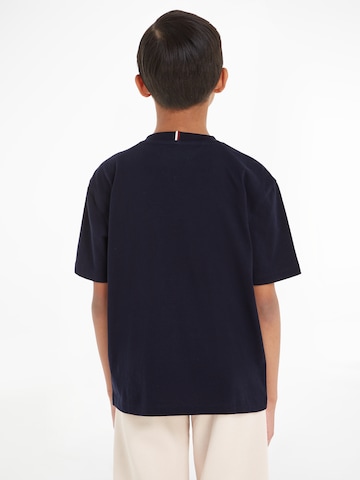 TOMMY HILFIGER Tričko 'Essential' – modrá