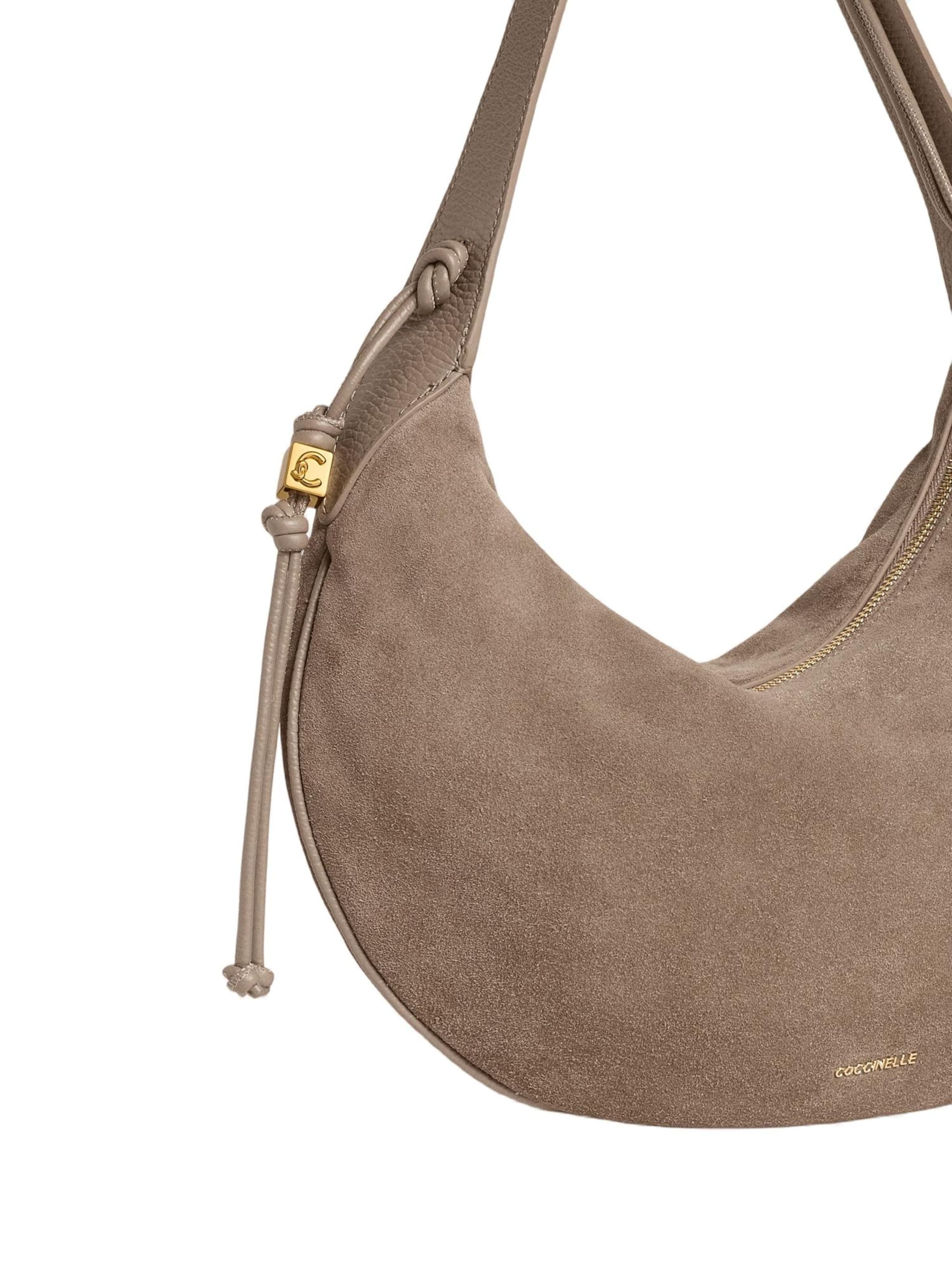 Coccinelle Schultertasche 'Thess 2'‌‌‌‌ in Grau