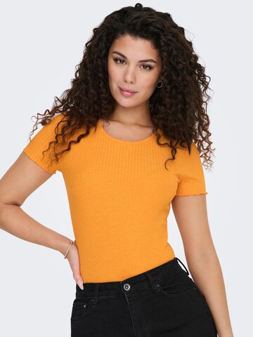 T-shirt 'Emma' ONLY en orange