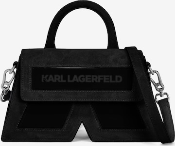 Karl Lagerfeld Olkalaukku 'Ikon' värissä musta: edessä