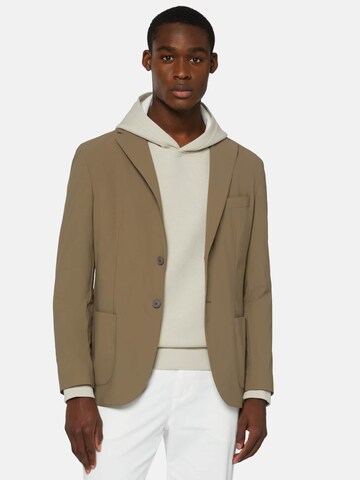 Boggi Milano Regular fit Colbert in Beige: voorkant