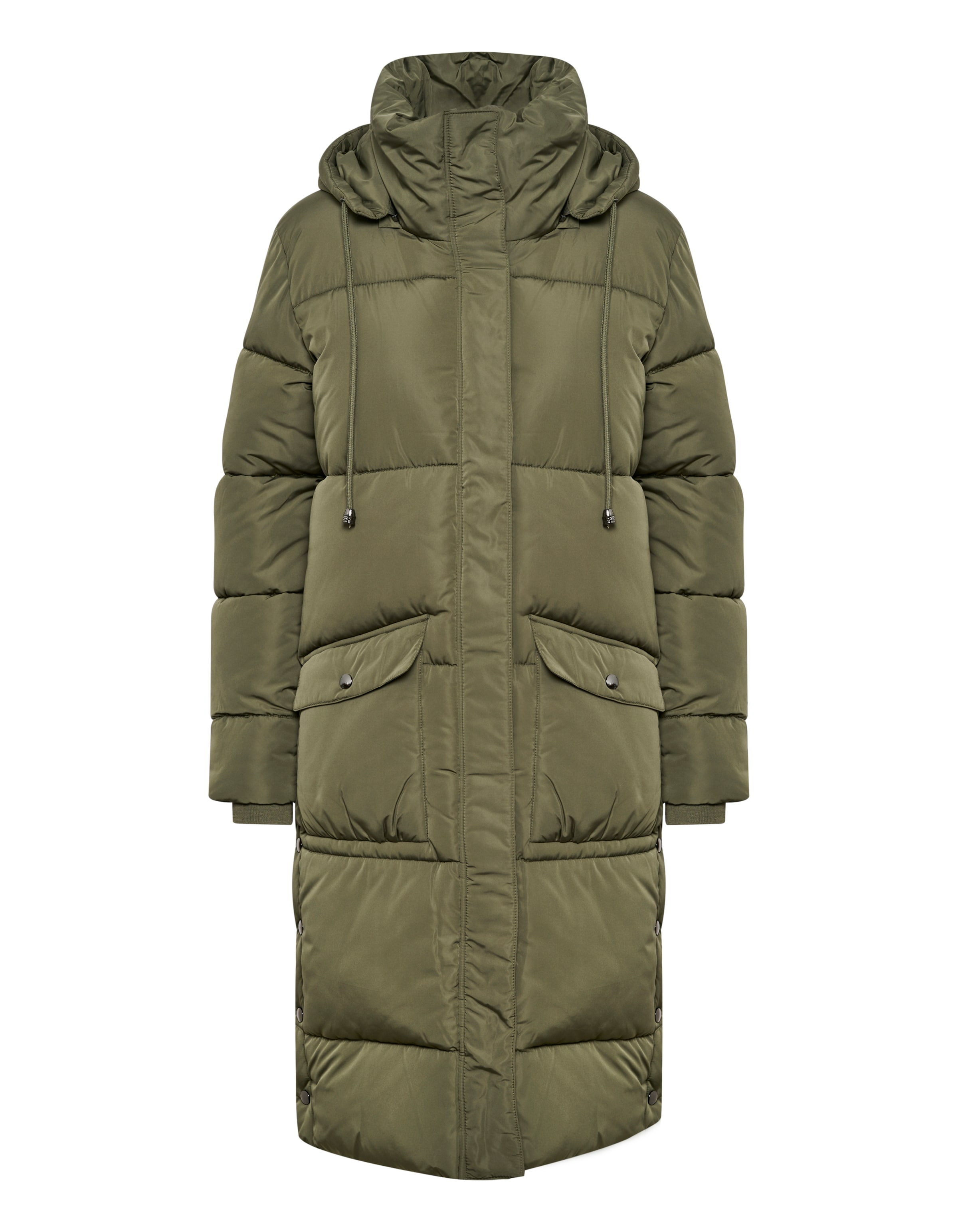 Kaffe Winterjacke 'Anika' in Grün: Vorderseite