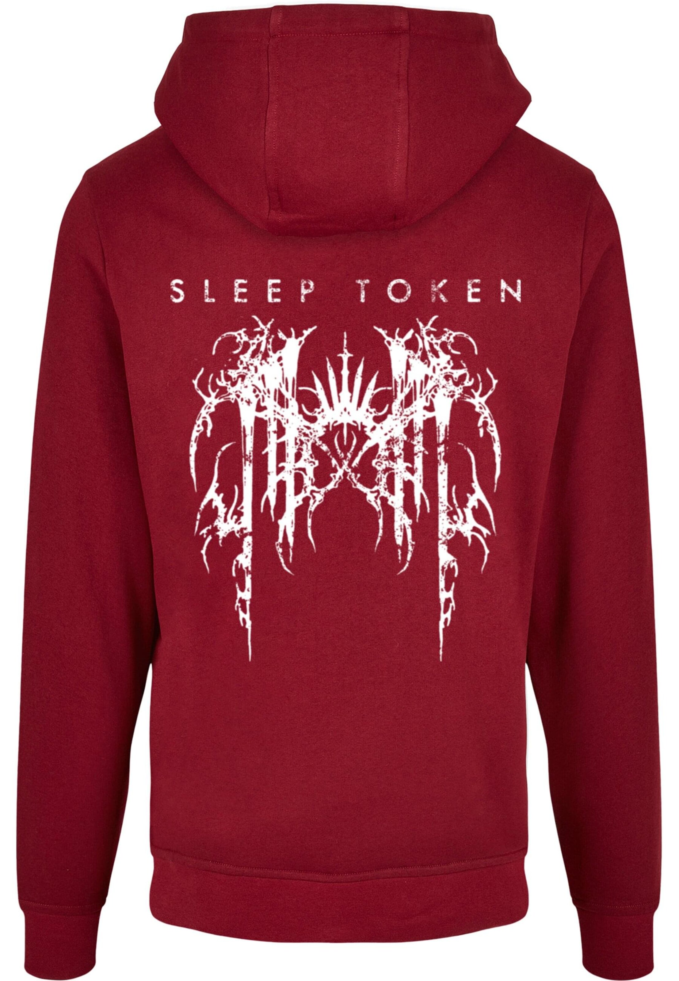 Merchcode Sweatshirt 'Sleep Token - Grunge' in Red