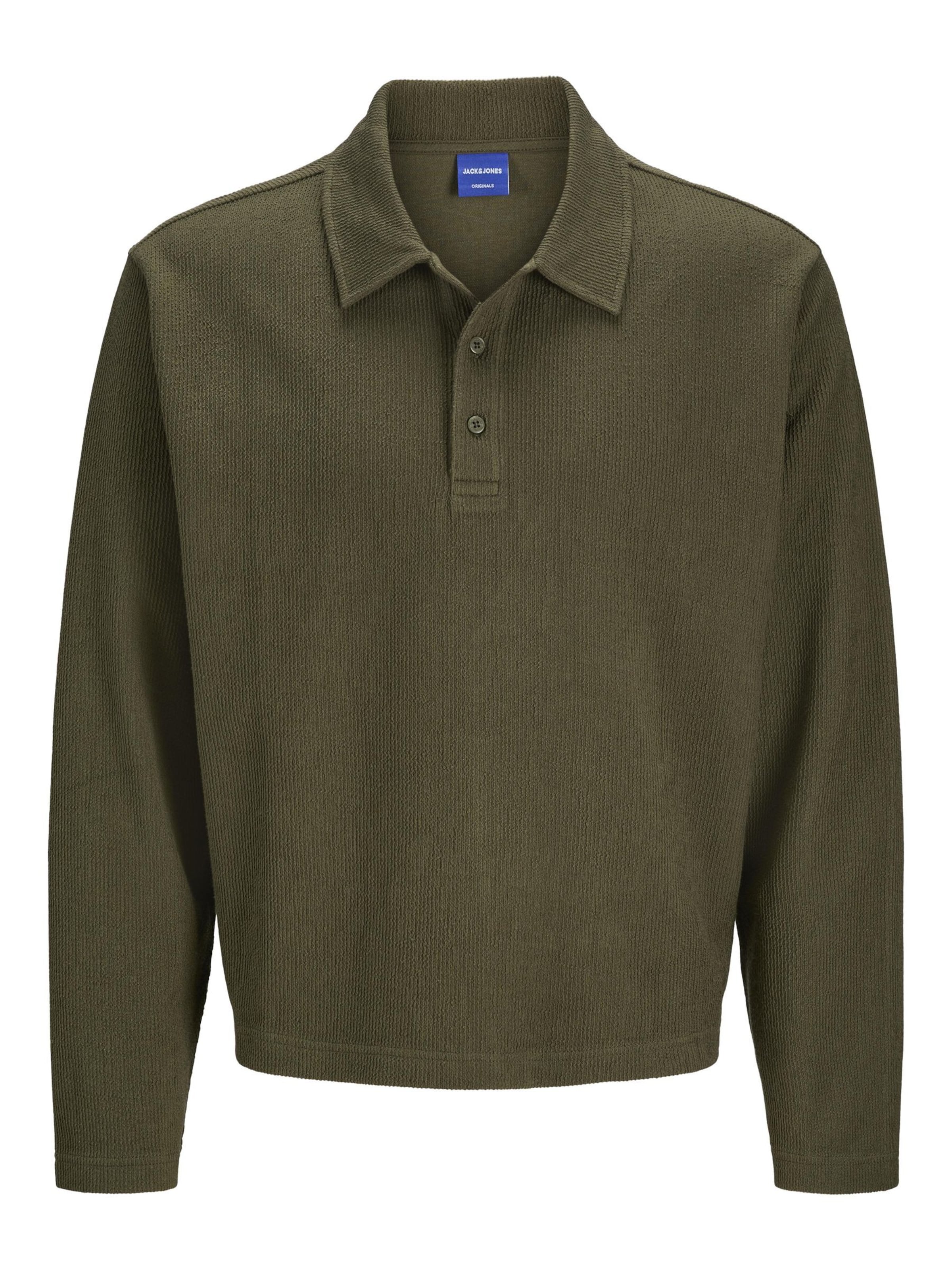 JACK & JONES Sweatshirt in Green: front