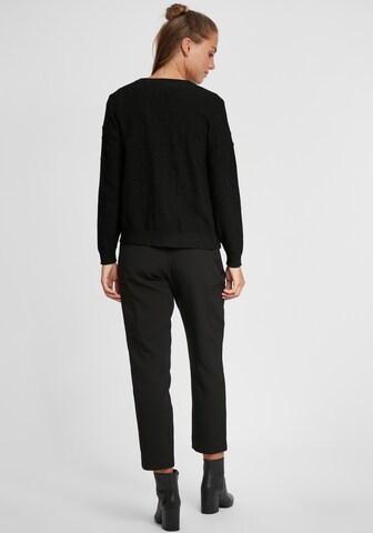 Oxmo Knit Cardigan 'Kalotta' in Black