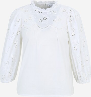 Warehouse - Blusa en blanco: frente