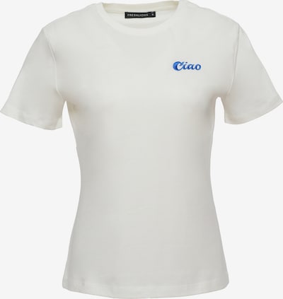 FRESHLIONS T-Shirt 'Ciao' in blau / weiß, Produktansicht