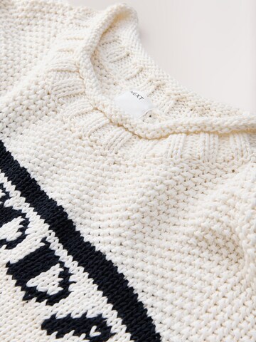 Next Pullover 'Sailor' in Weiß