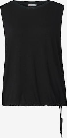 STREET ONE Top in Schwarz: Vorderseite
