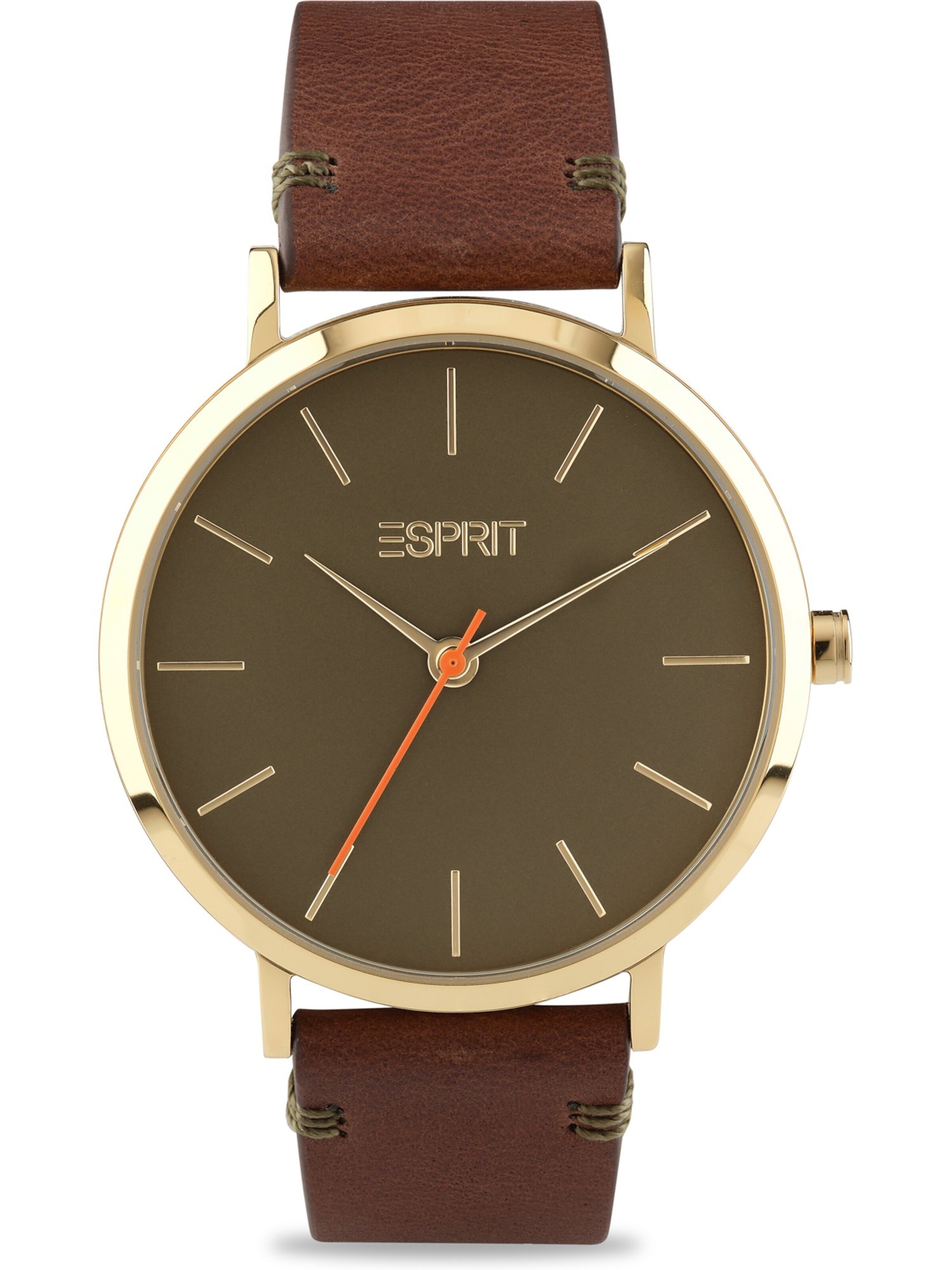 ESPRIT Analoguhr in Grün: Vorderseite