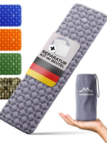 Alpenwert Mat 'Outdoor Isomatte' in Grey: front