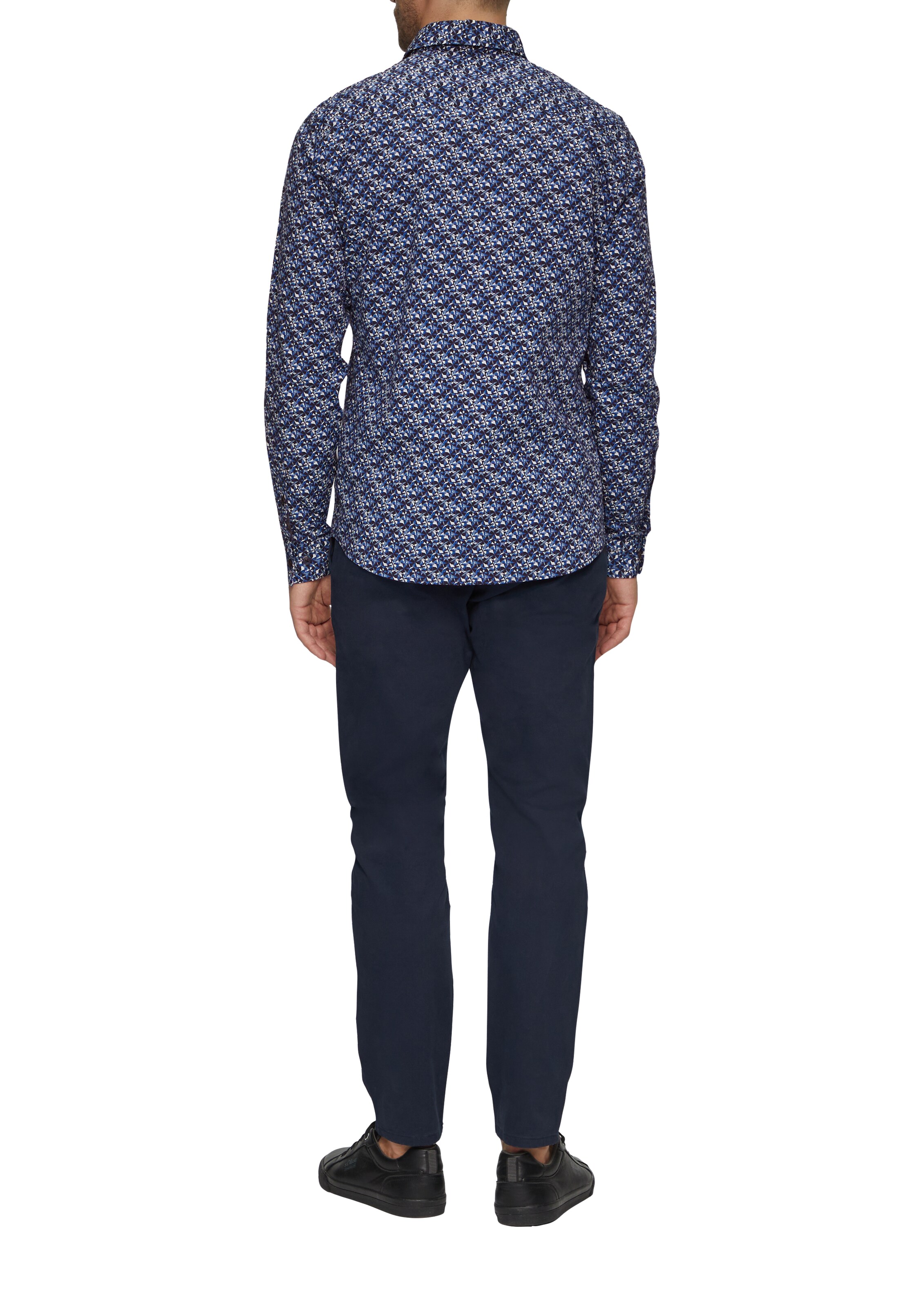 s.Oliver Slim Fit Hemd in Blau