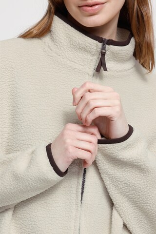 ICHI Fleece jacket 'MONSI ' in White