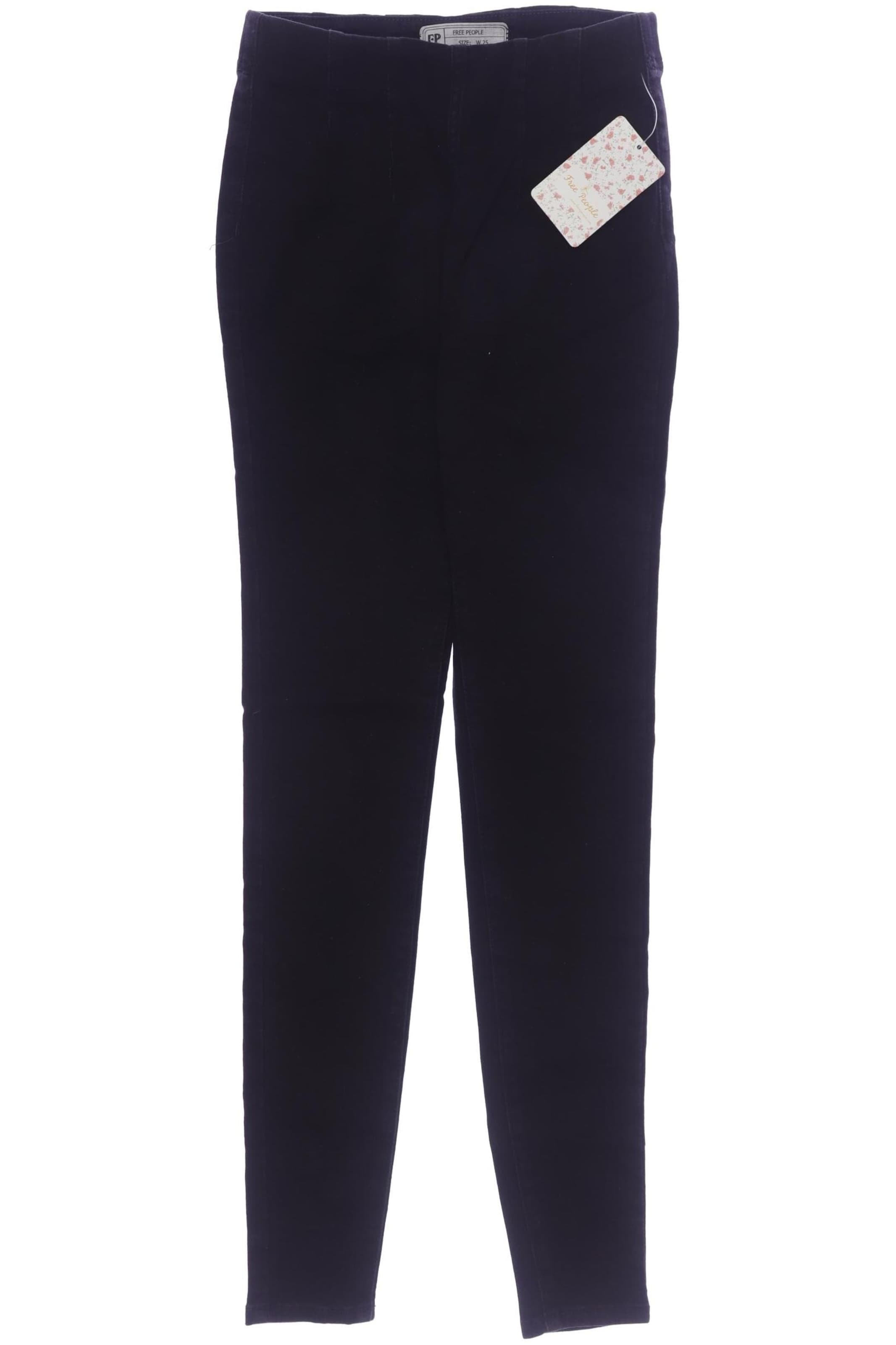 Free People Jeans 25 in Schwarz: Vorderseite