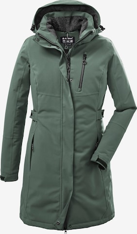 Manteau outdoor KILLTEC en vert : devant