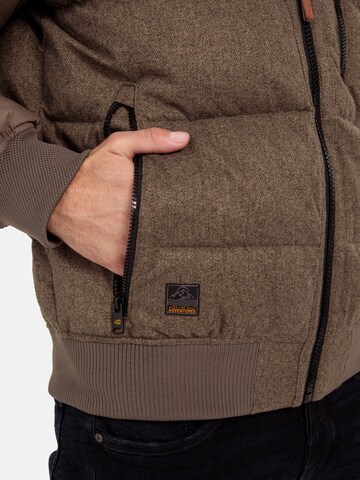 CAMEL ACTIVE Blouson mit Stehkragen in Braun